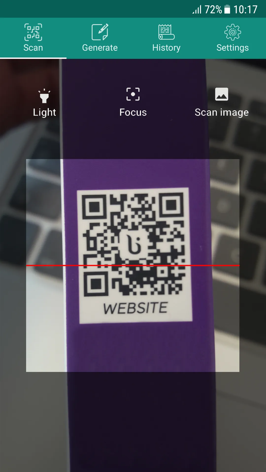 QR & Barcode Scanner | Indus Appstore | Screenshot