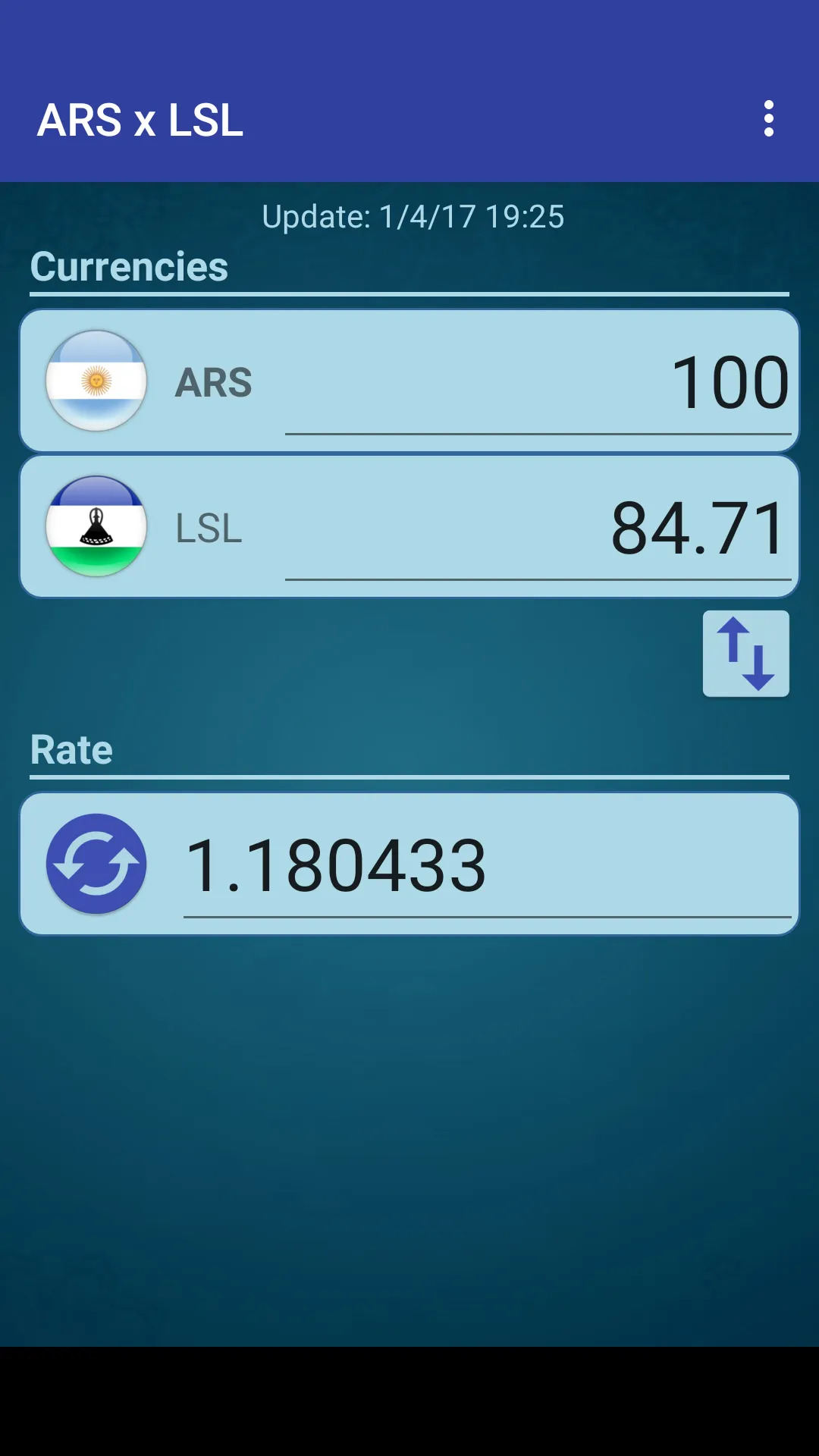 Argentine Peso x Lesotho Loti | Indus Appstore | Screenshot