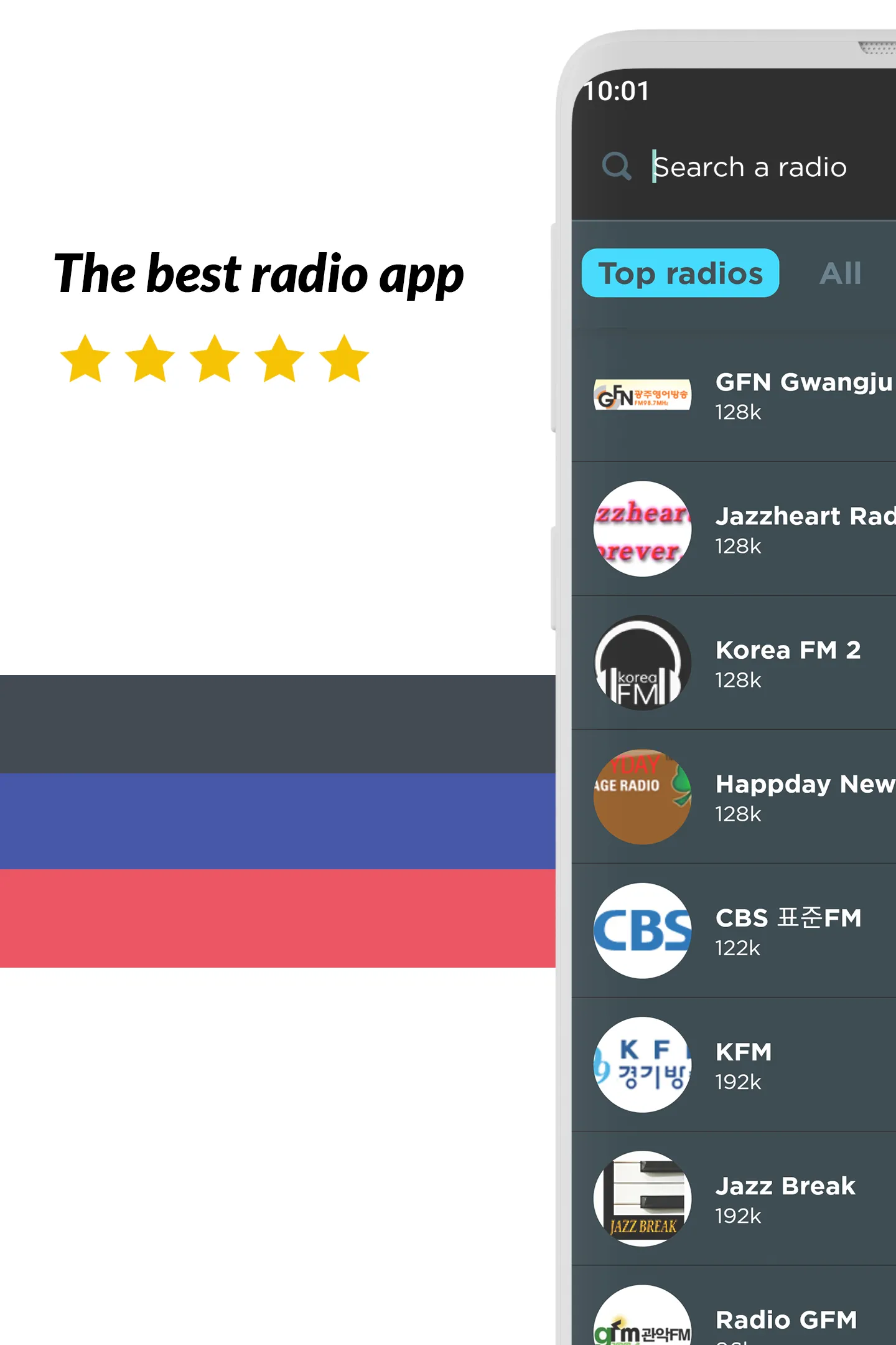 Radio Korea: K-POP Radio FM | Indus Appstore | Screenshot