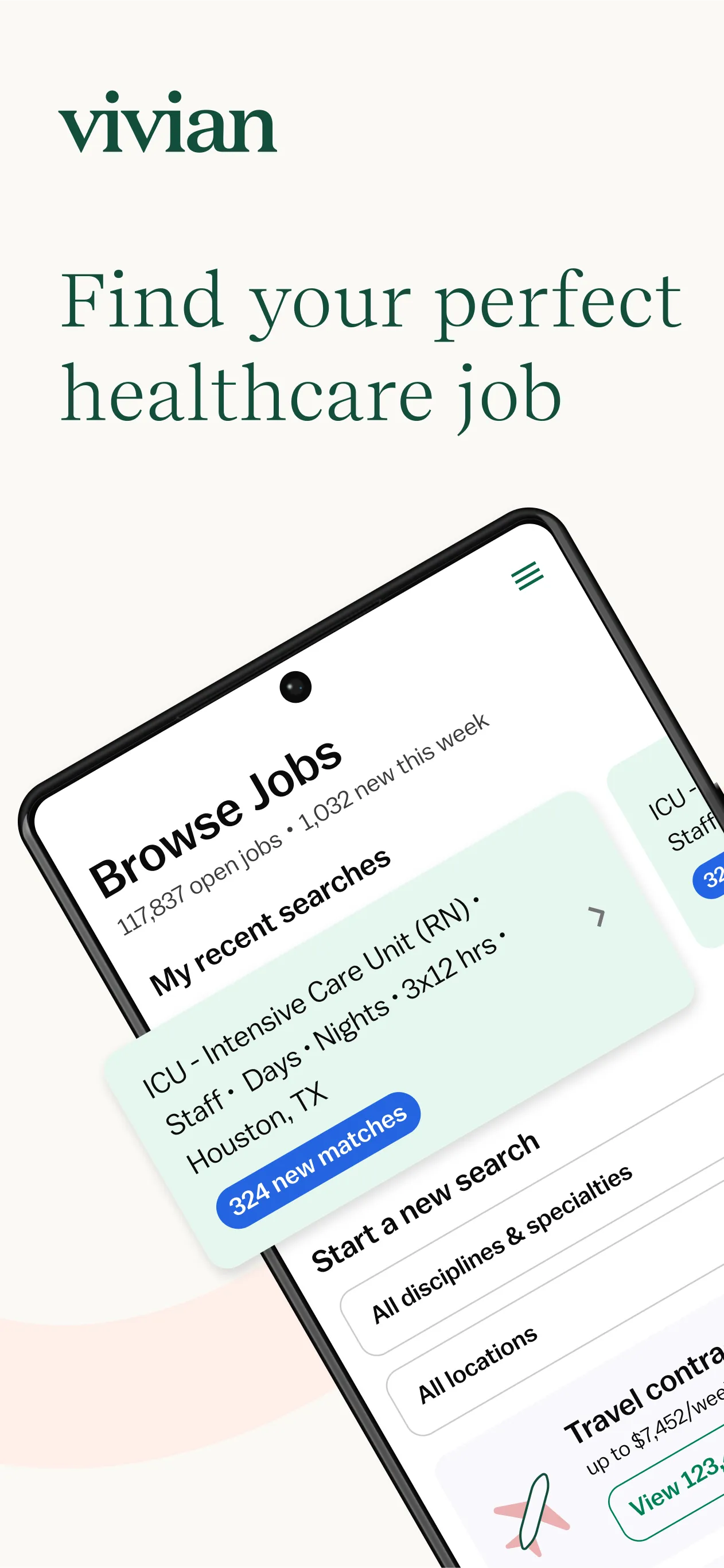 Vivian - Find Healthcare Jobs | Indus Appstore | Screenshot