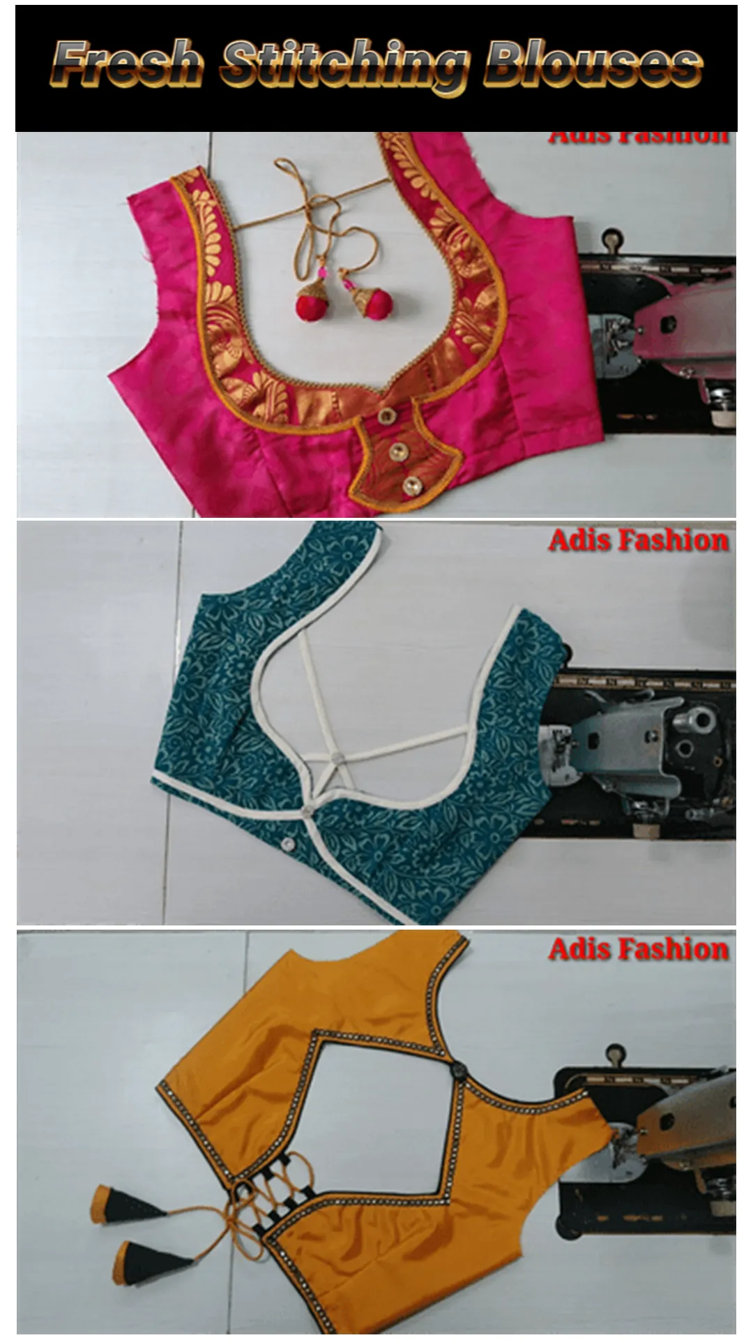 Fresh Stitching Blouse Designs | Indus Appstore | Screenshot