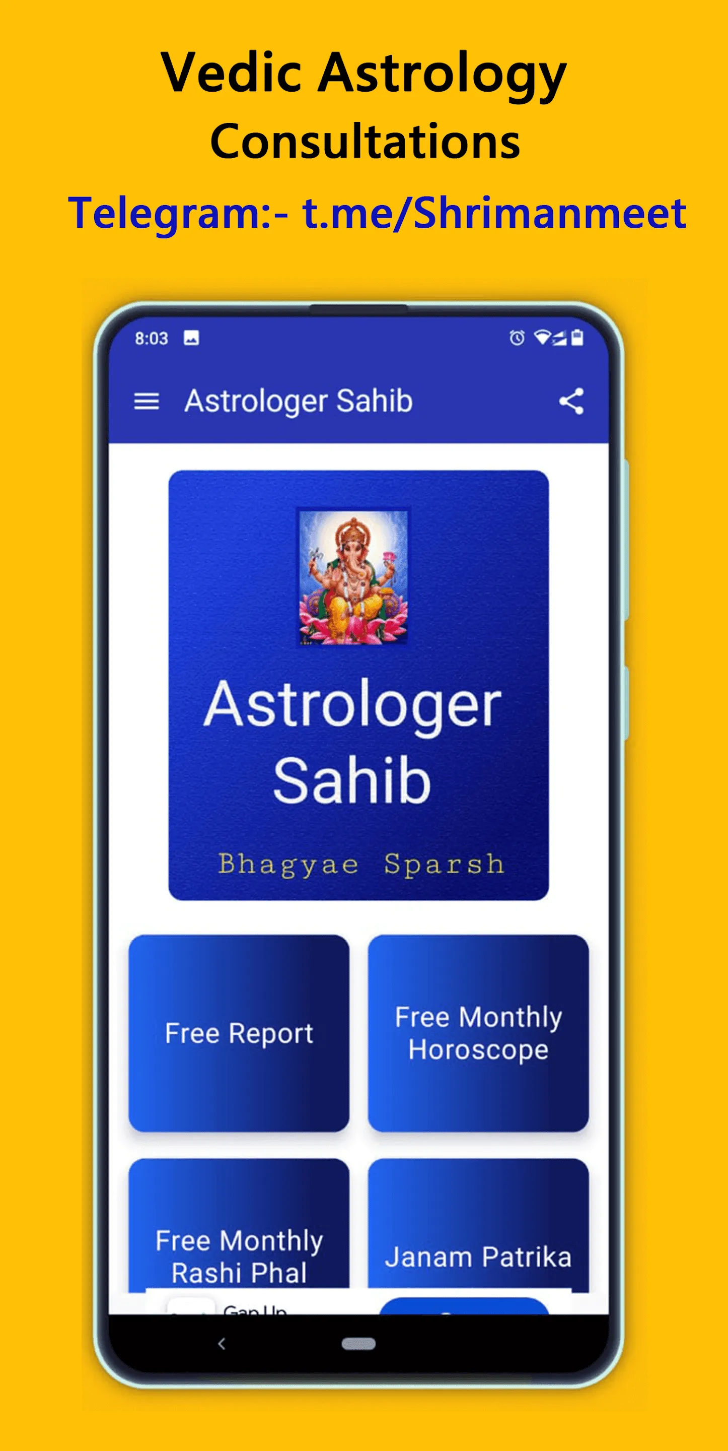 Astrologer Sahib | Indus Appstore | Screenshot