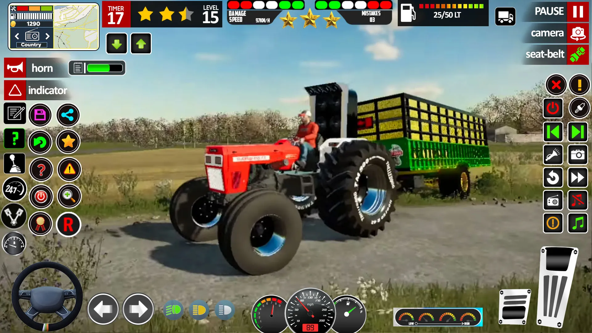 Real Tractor Driving Sim Games | Indus Appstore | Screenshot