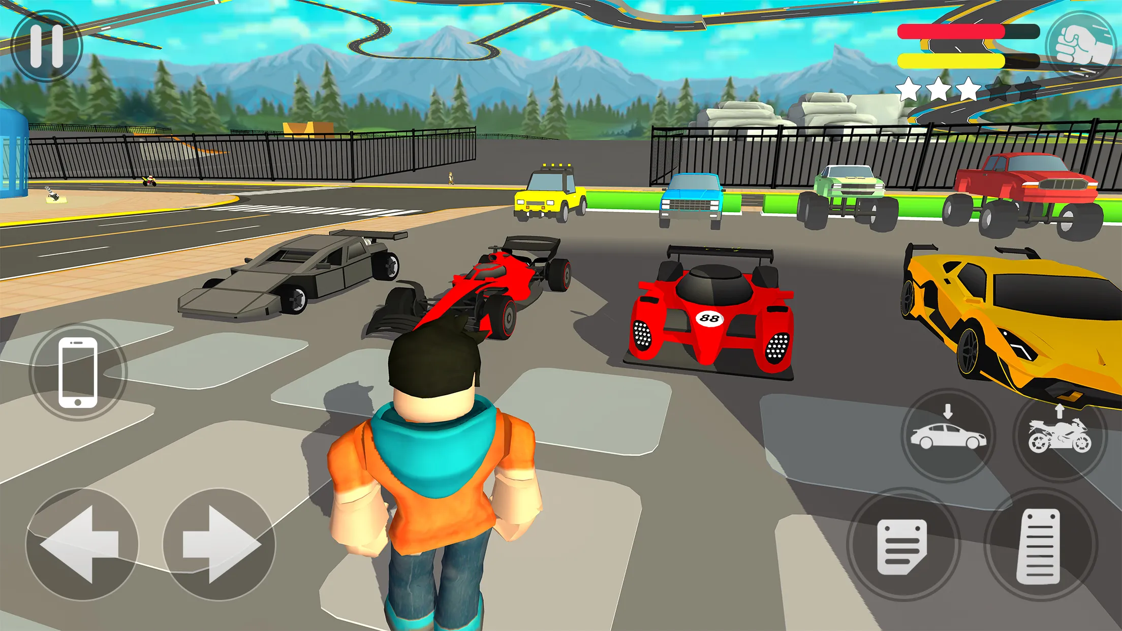 Obby Bike Driving City Parkour | Indus Appstore | Screenshot