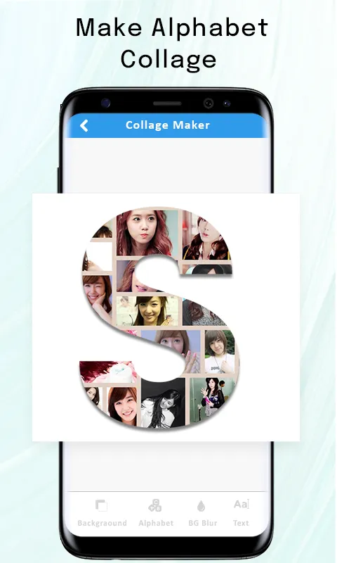 Alphabet Photo Collage Maker | Indus Appstore | Screenshot