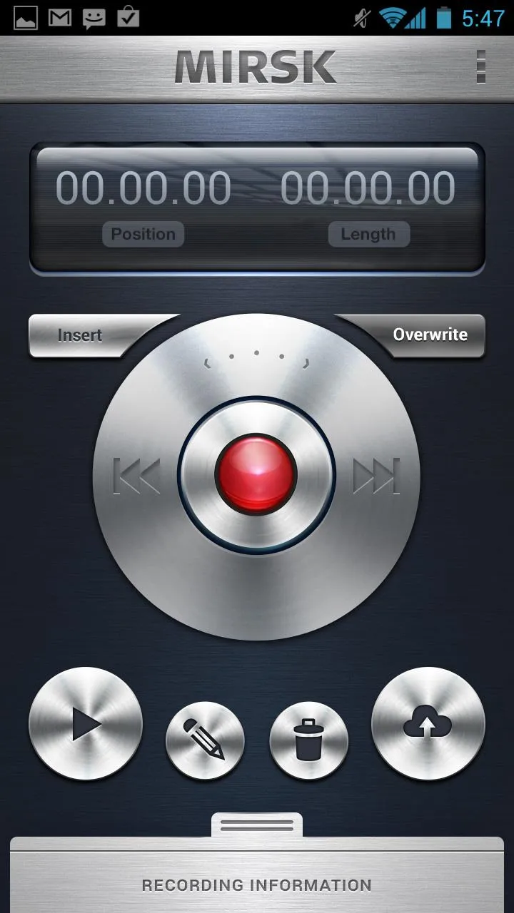 MIRSK Dictation+ | Indus Appstore | Screenshot