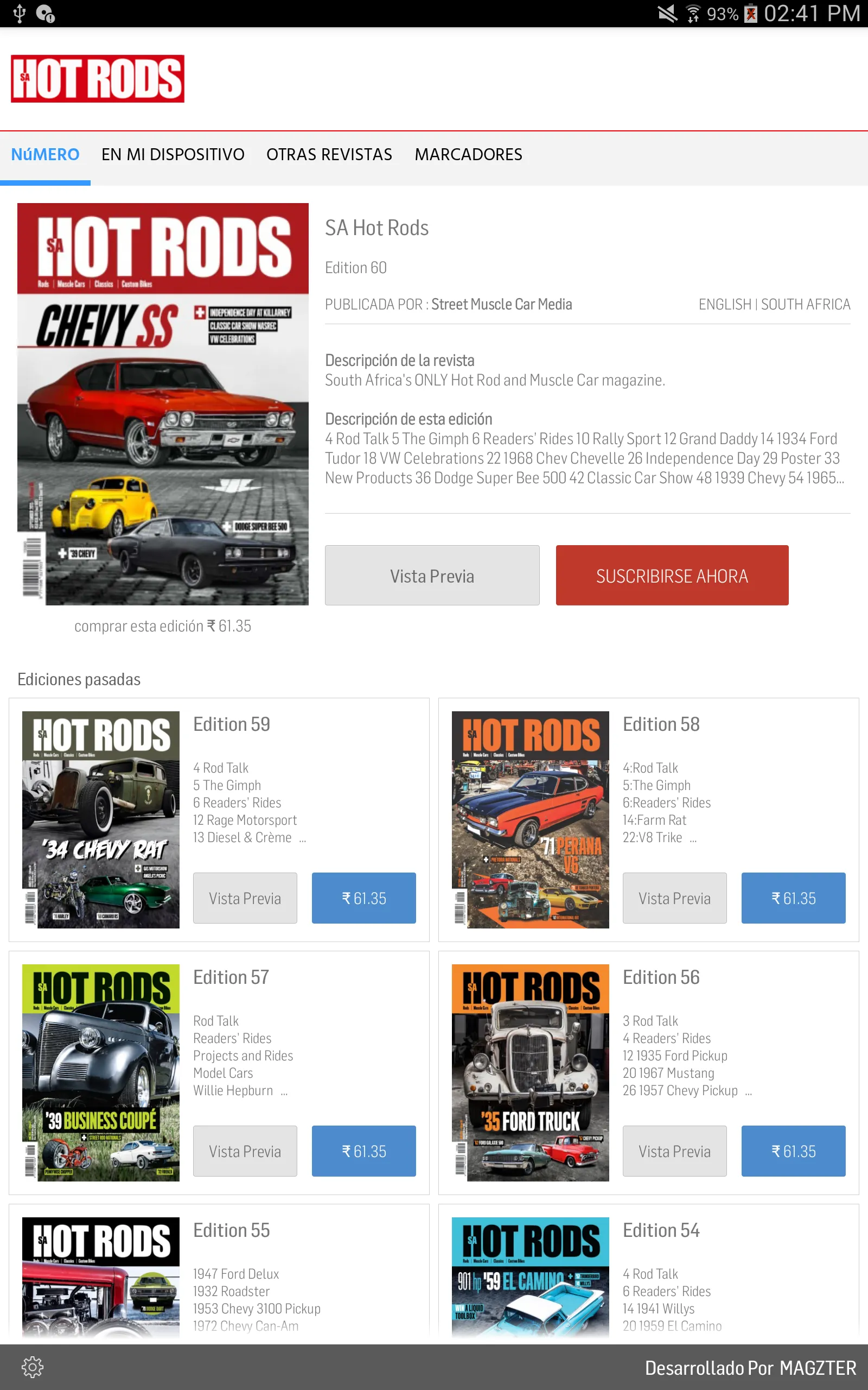 SA Hot Rods | Indus Appstore | Screenshot