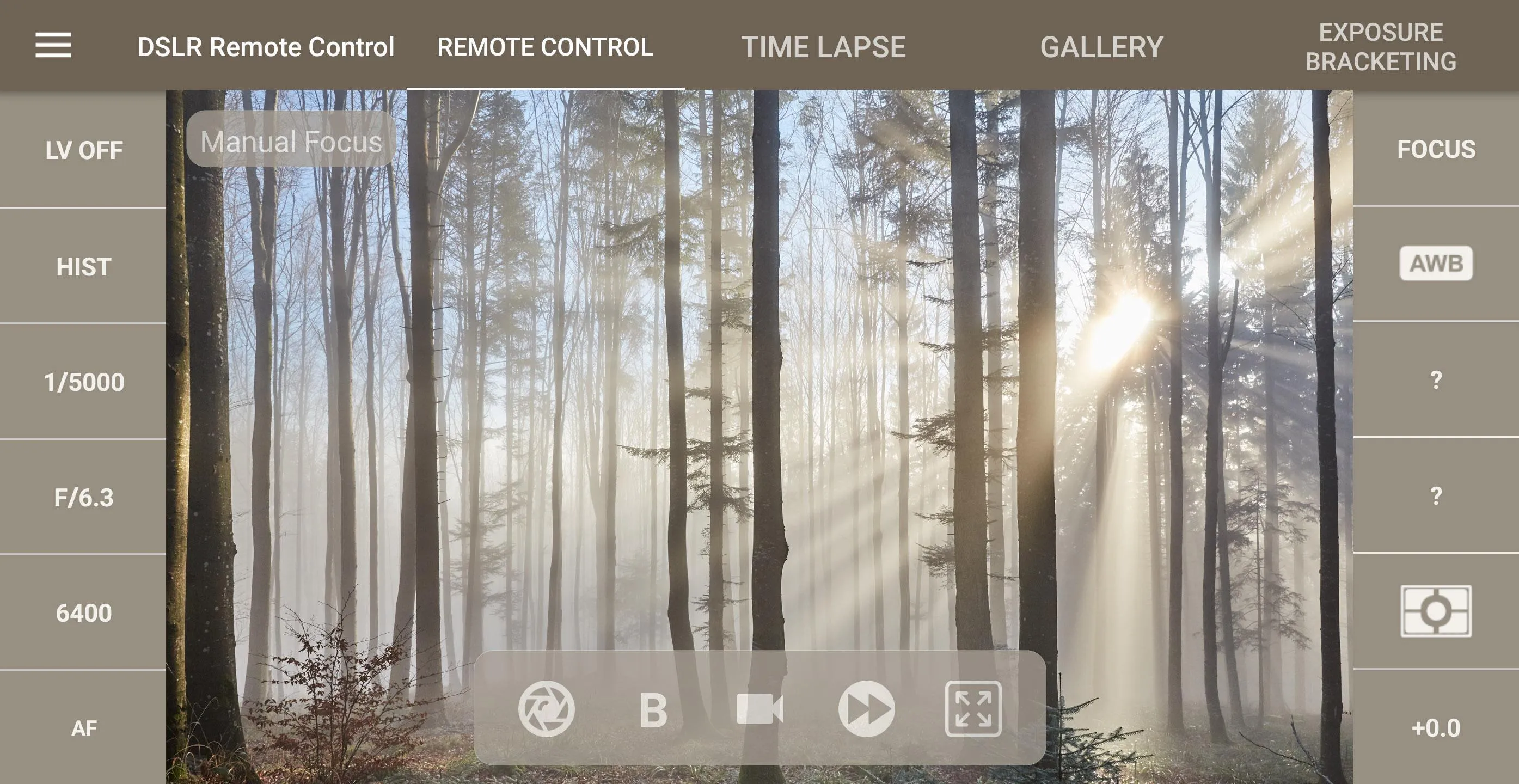 DSLR Camera Remote Control | Indus Appstore | Screenshot