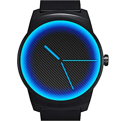 Carbon Neon Watch Face | Indus Appstore | Screenshot