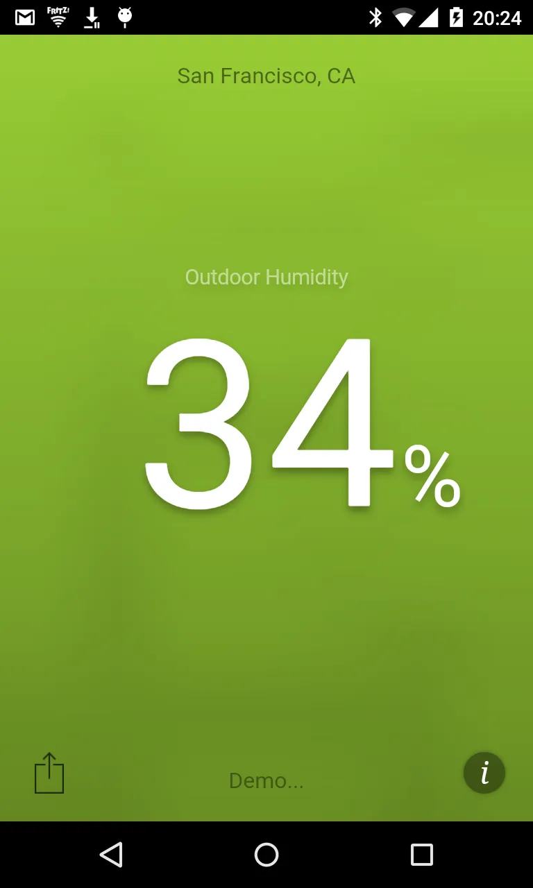 Humidity Lite | Indus Appstore | Screenshot