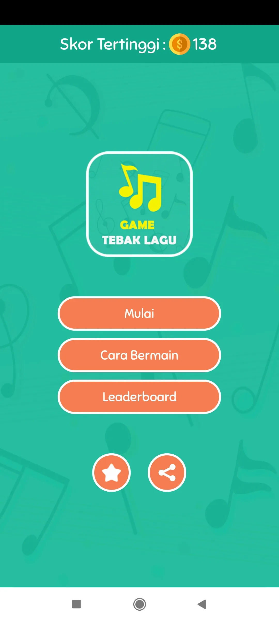 Game Tebak Lagu | Indus Appstore | Screenshot