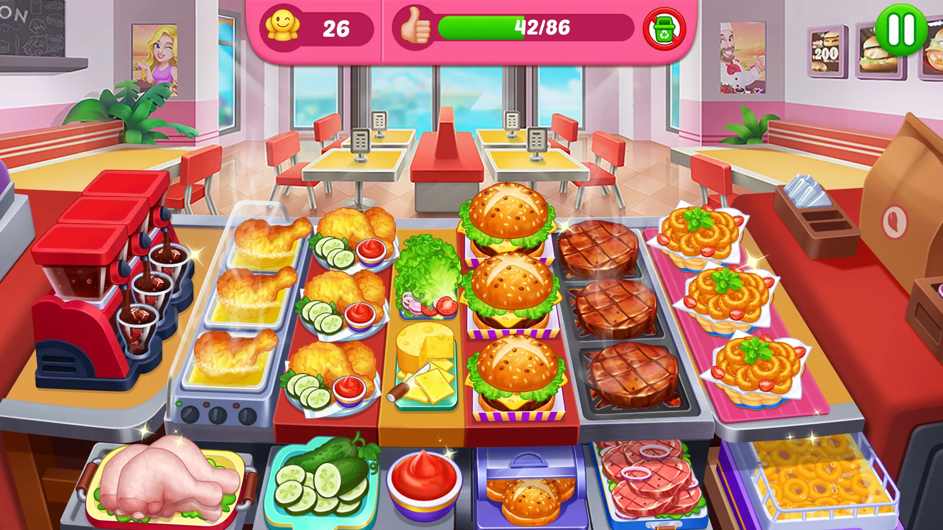 Cooking Diner: Chef Game | Indus Appstore | Screenshot