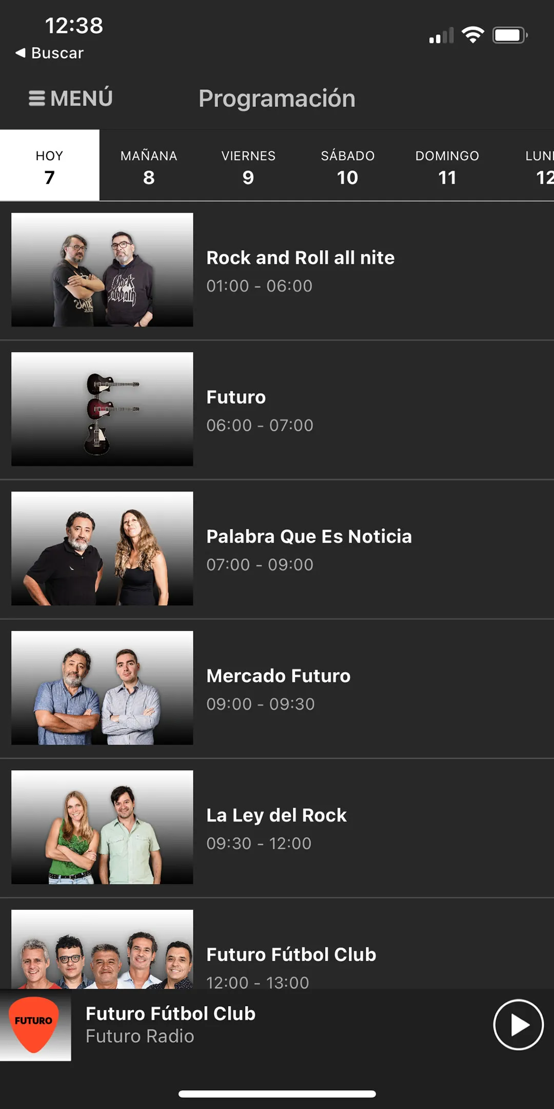 Futuro Radio | Indus Appstore | Screenshot