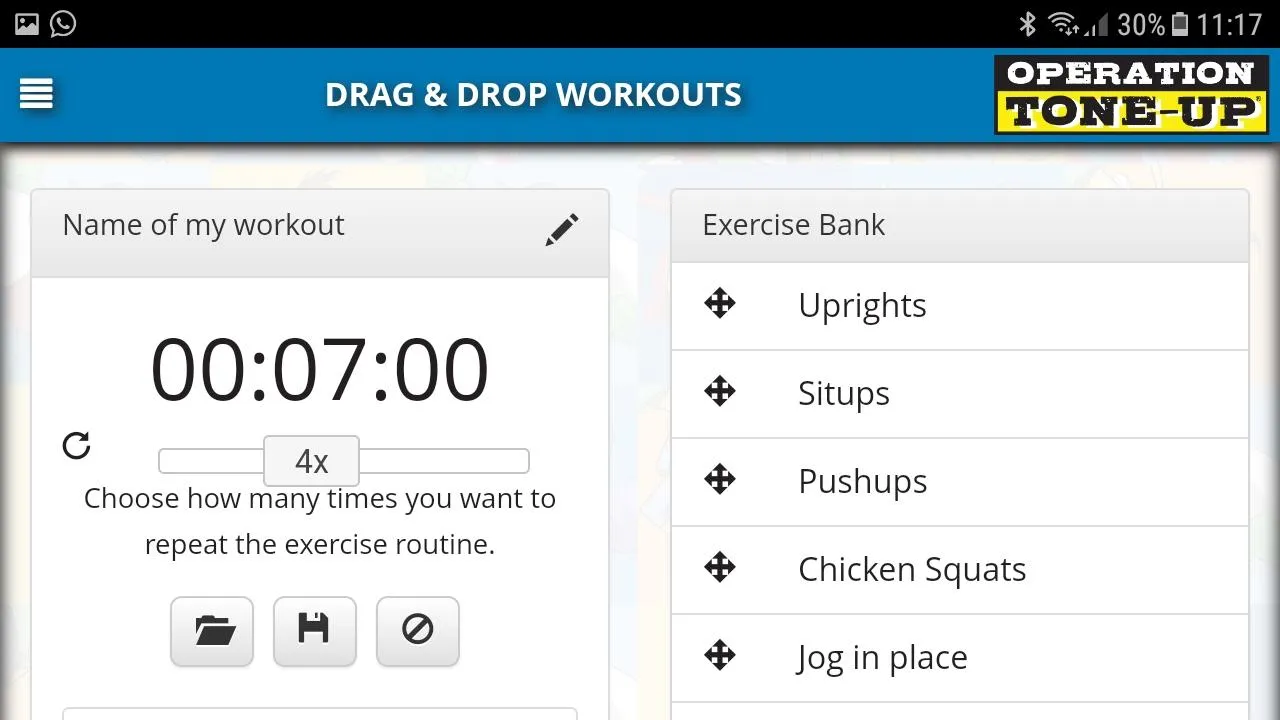 Drag & Drop Workouts | Indus Appstore | Screenshot