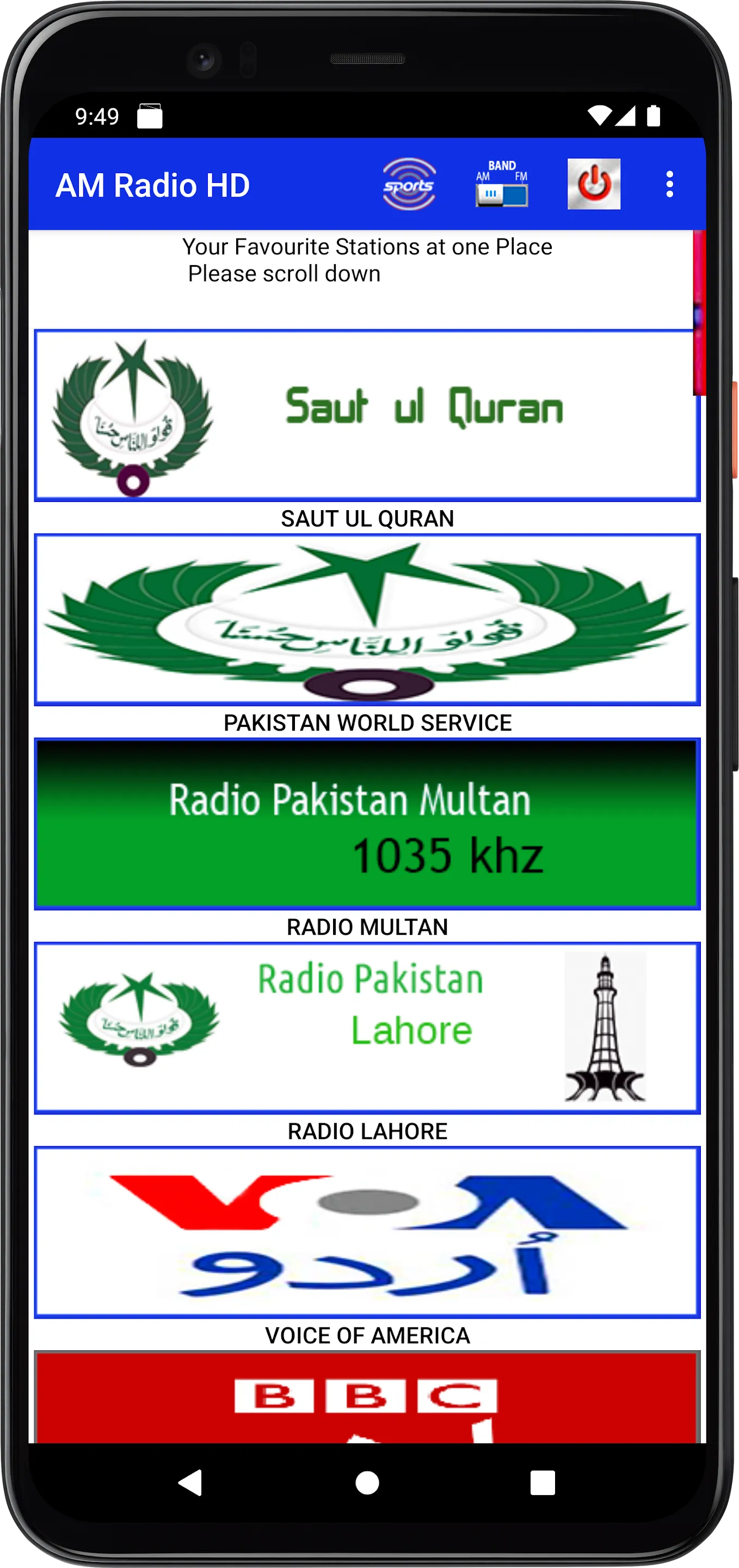 AM Radio HD : AM, FM, News | Indus Appstore | Screenshot