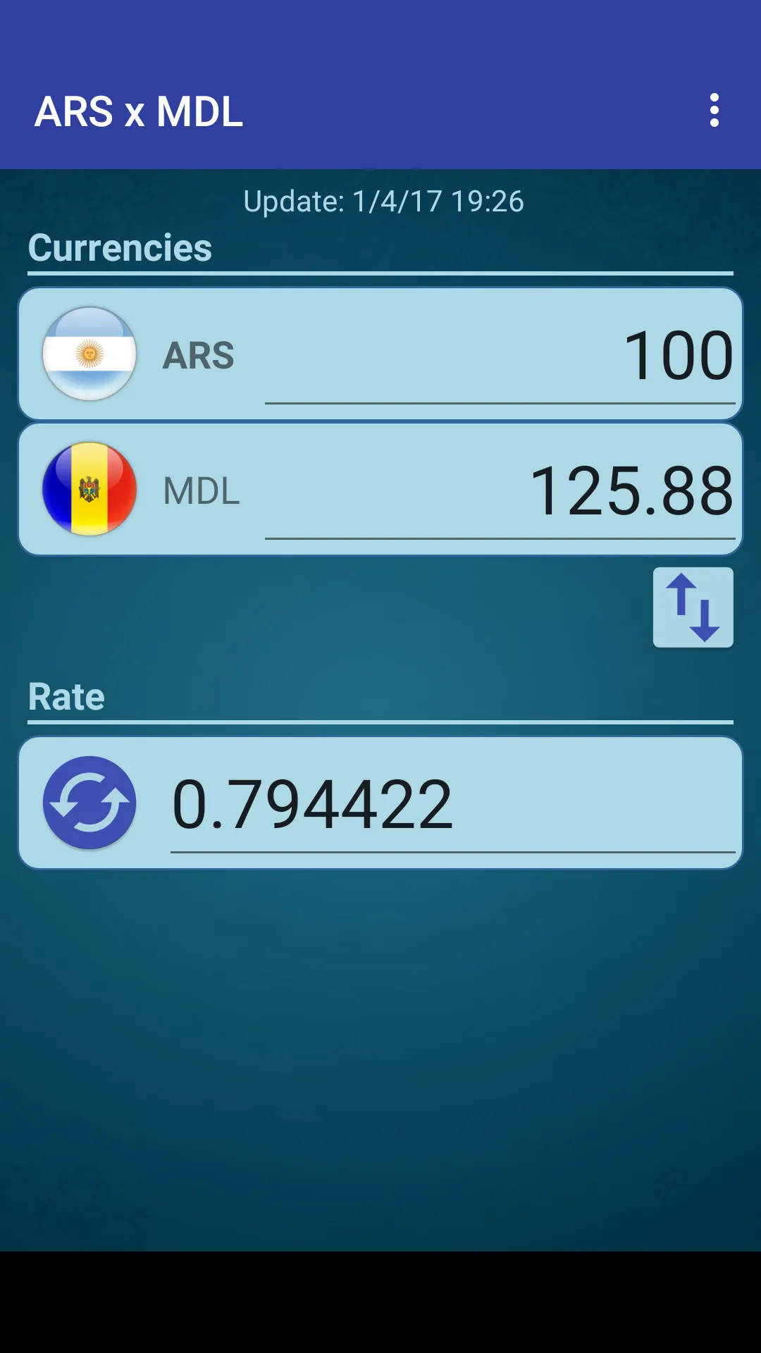 Argentine Peso x Moldovan Leu | Indus Appstore | Screenshot