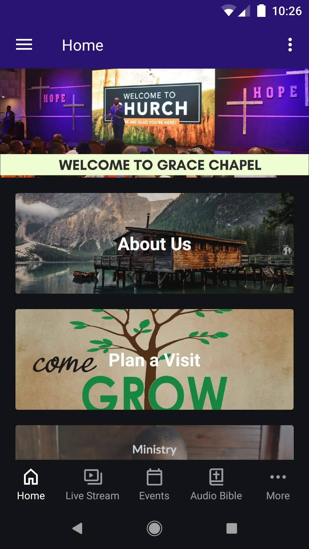 GRACE CHAPEL - HPFN | Indus Appstore | Screenshot