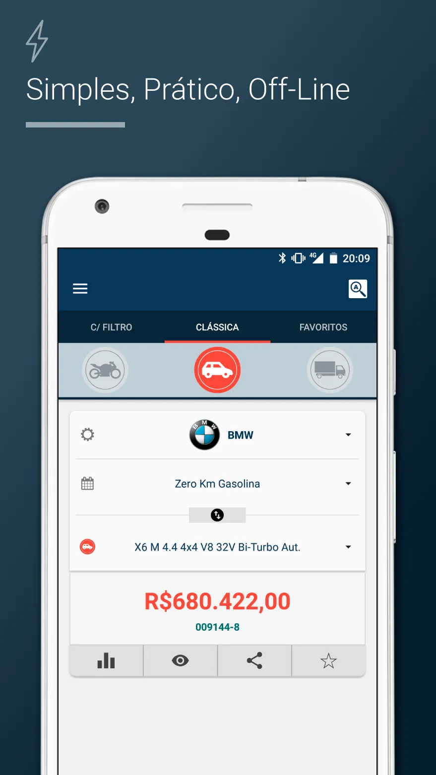 Consulta FIPE (Carros e Motos) | Indus Appstore | Screenshot