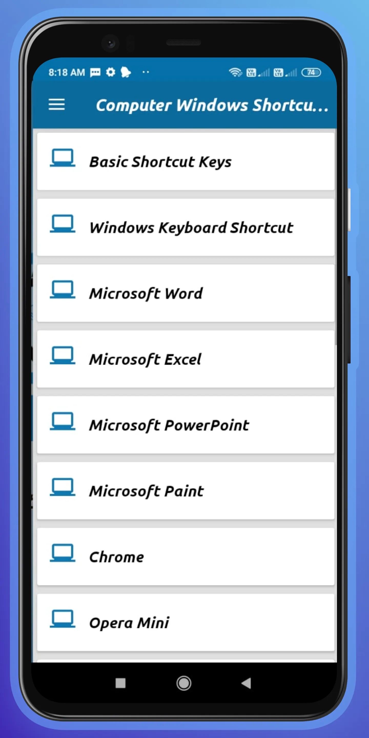 Computer Windows Shortcut Keys | Indus Appstore | Screenshot