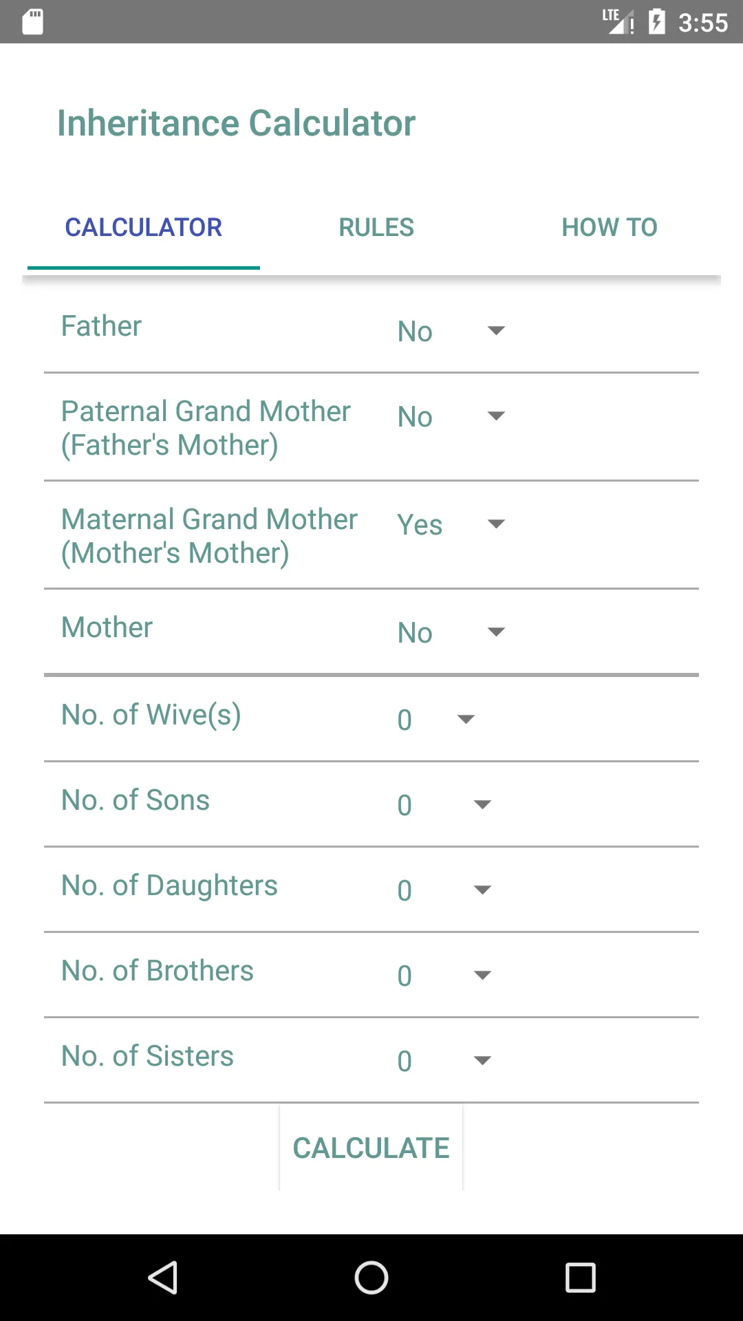 Inheritance Calculator & Zakat | Indus Appstore | Screenshot