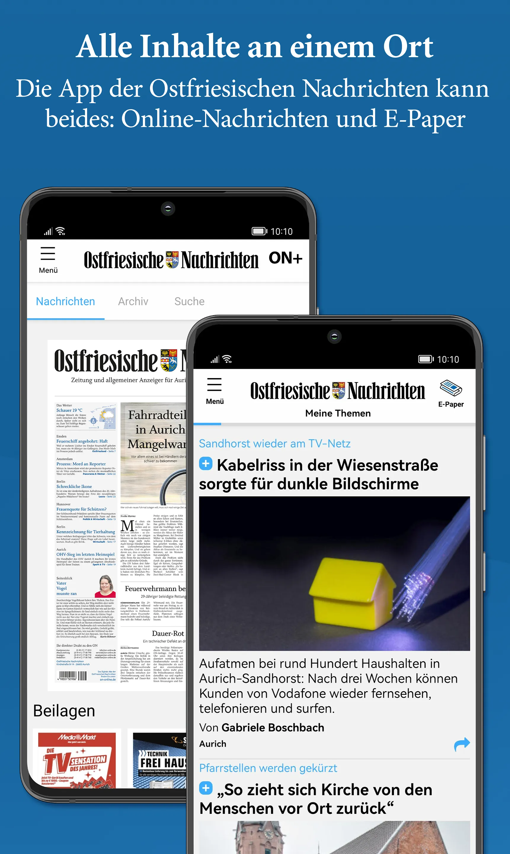 Ostfriesische Nachrichten | Indus Appstore | Screenshot