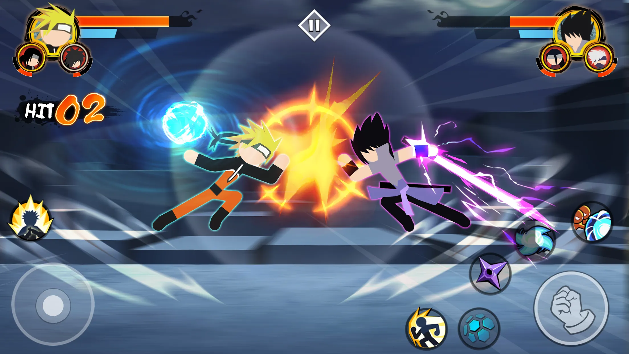 Stick Ninja - 3v3 Battle | Indus Appstore | Screenshot