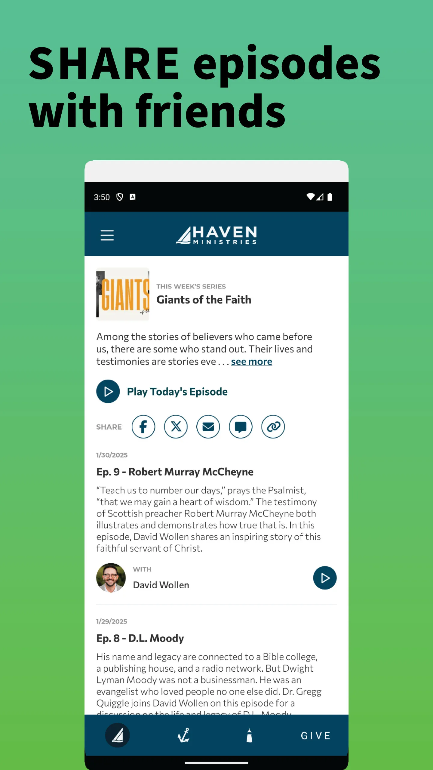 Haven Today | Indus Appstore | Screenshot