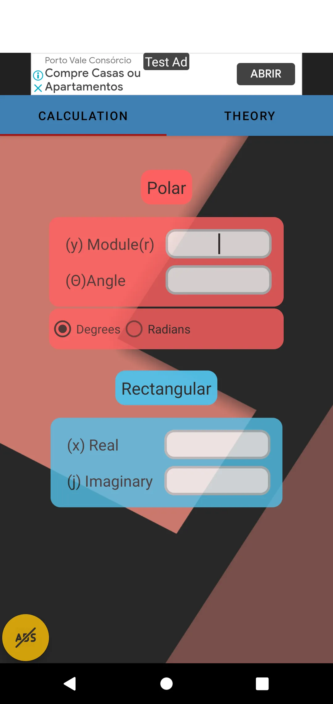 Conversor Retangular/Polar | Indus Appstore | Screenshot