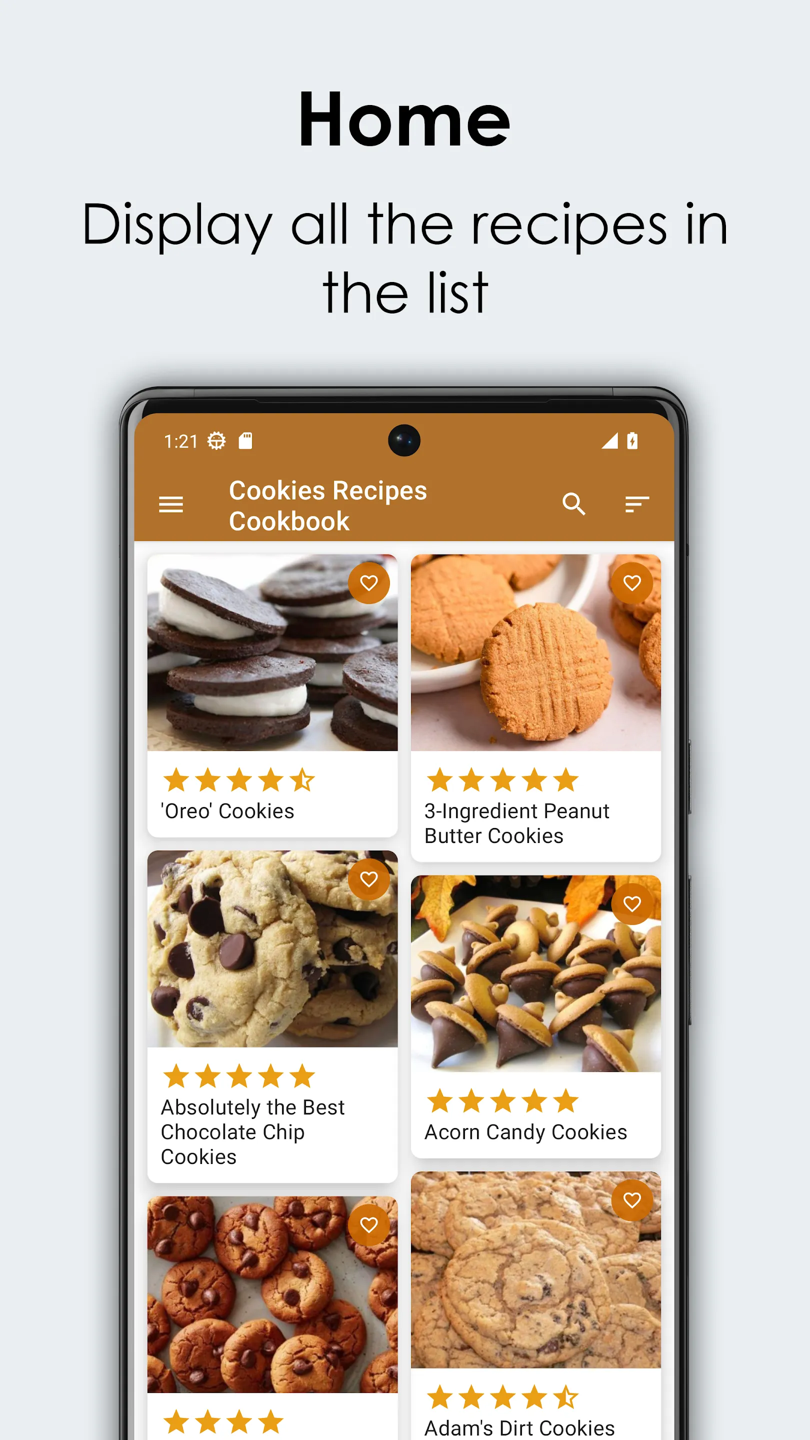 Cookies Recipes Cookbook | Indus Appstore | Screenshot