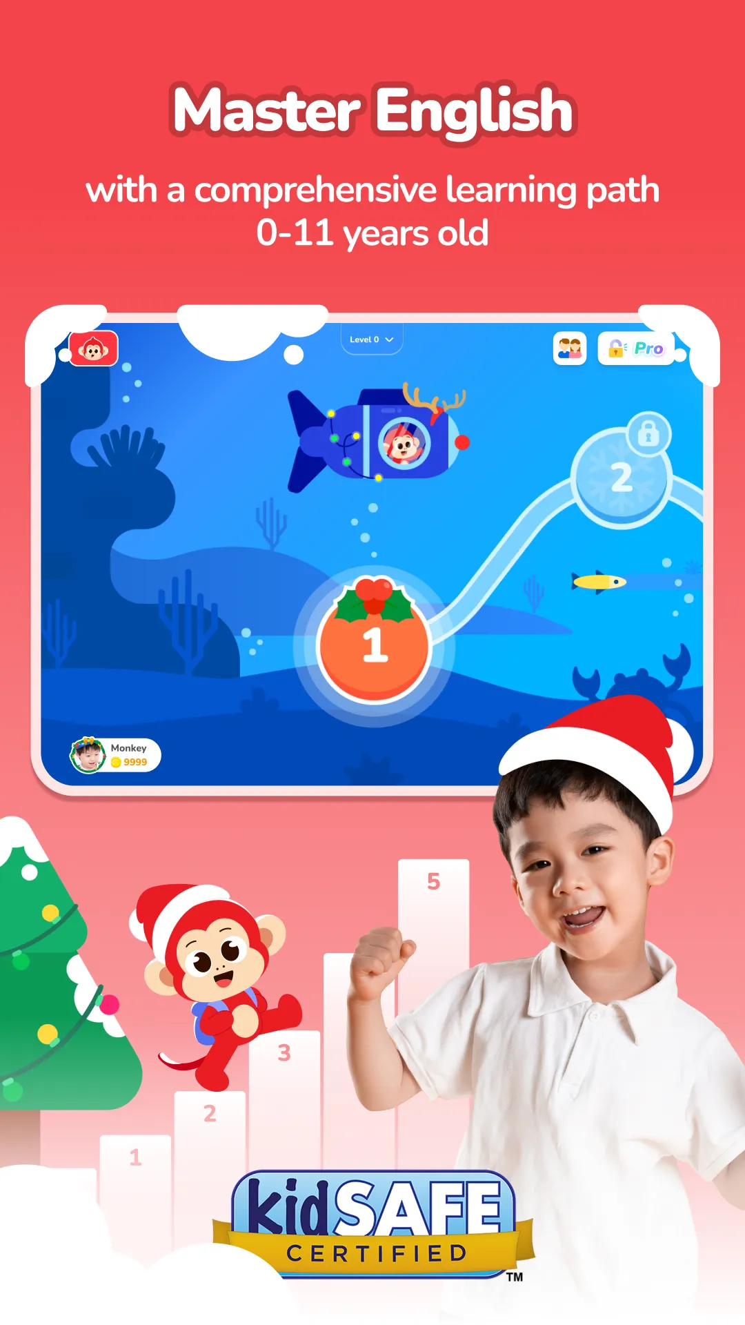 Monkey Junior-English for kids | Indus Appstore | Screenshot