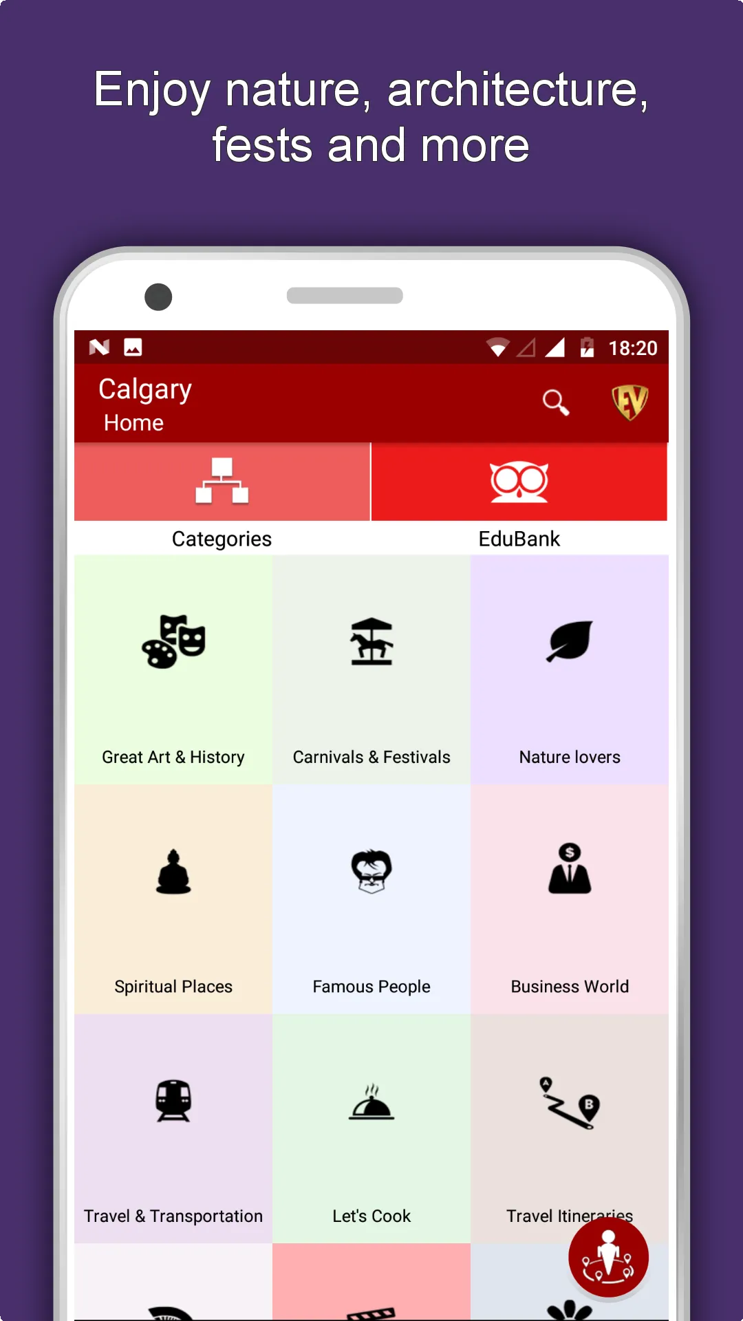 Calgary Travel & Explore, Offl | Indus Appstore | Screenshot