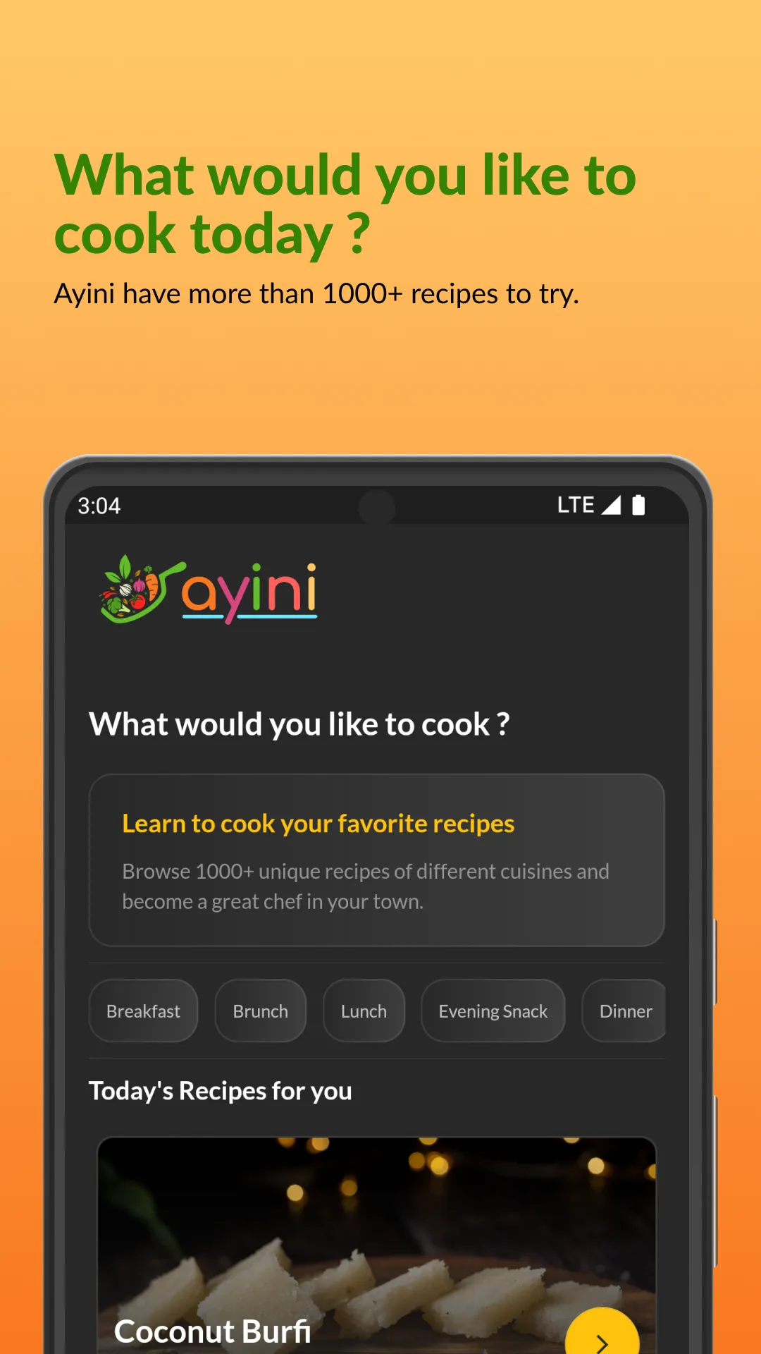 Ayini - Recipe app | Indus Appstore | Screenshot