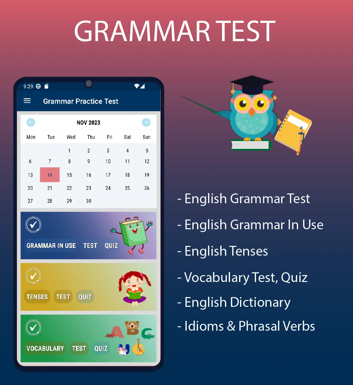 Learn English Grammar | Indus Appstore | Screenshot