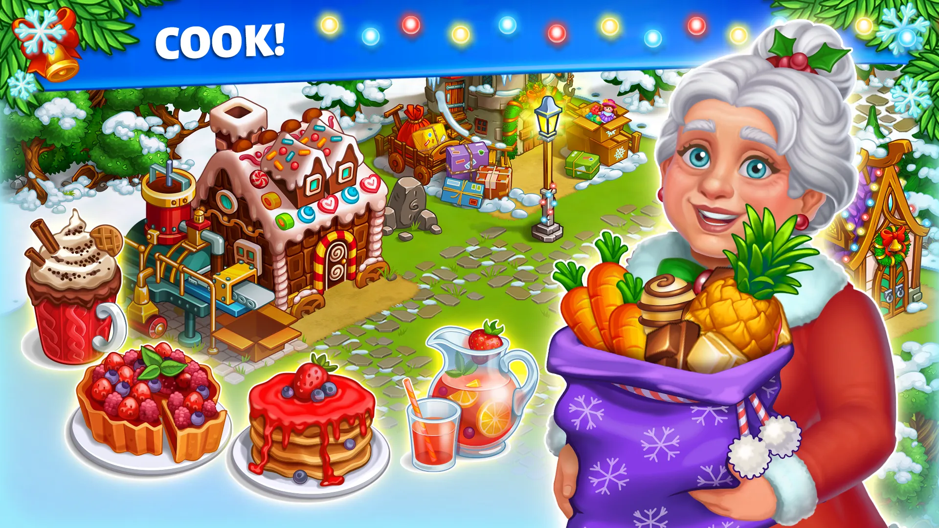 Snow Farm - Santa Family story | Indus Appstore | Screenshot