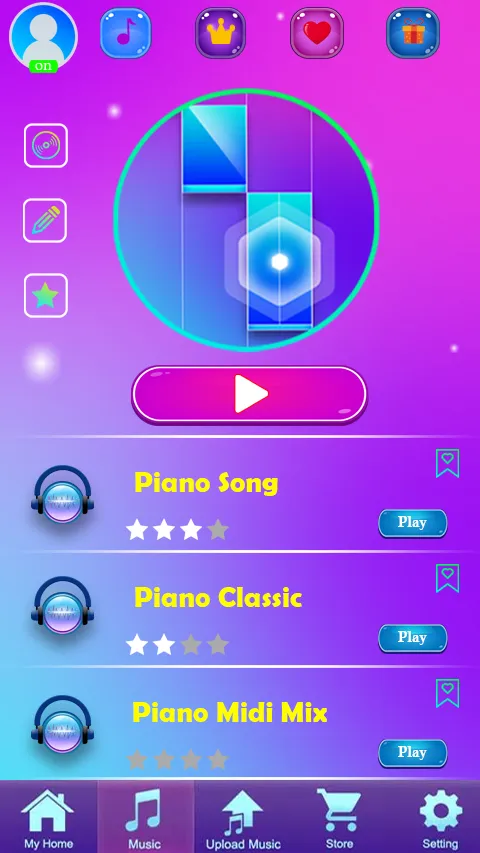 BTS Piano kpop game | Indus Appstore | Screenshot