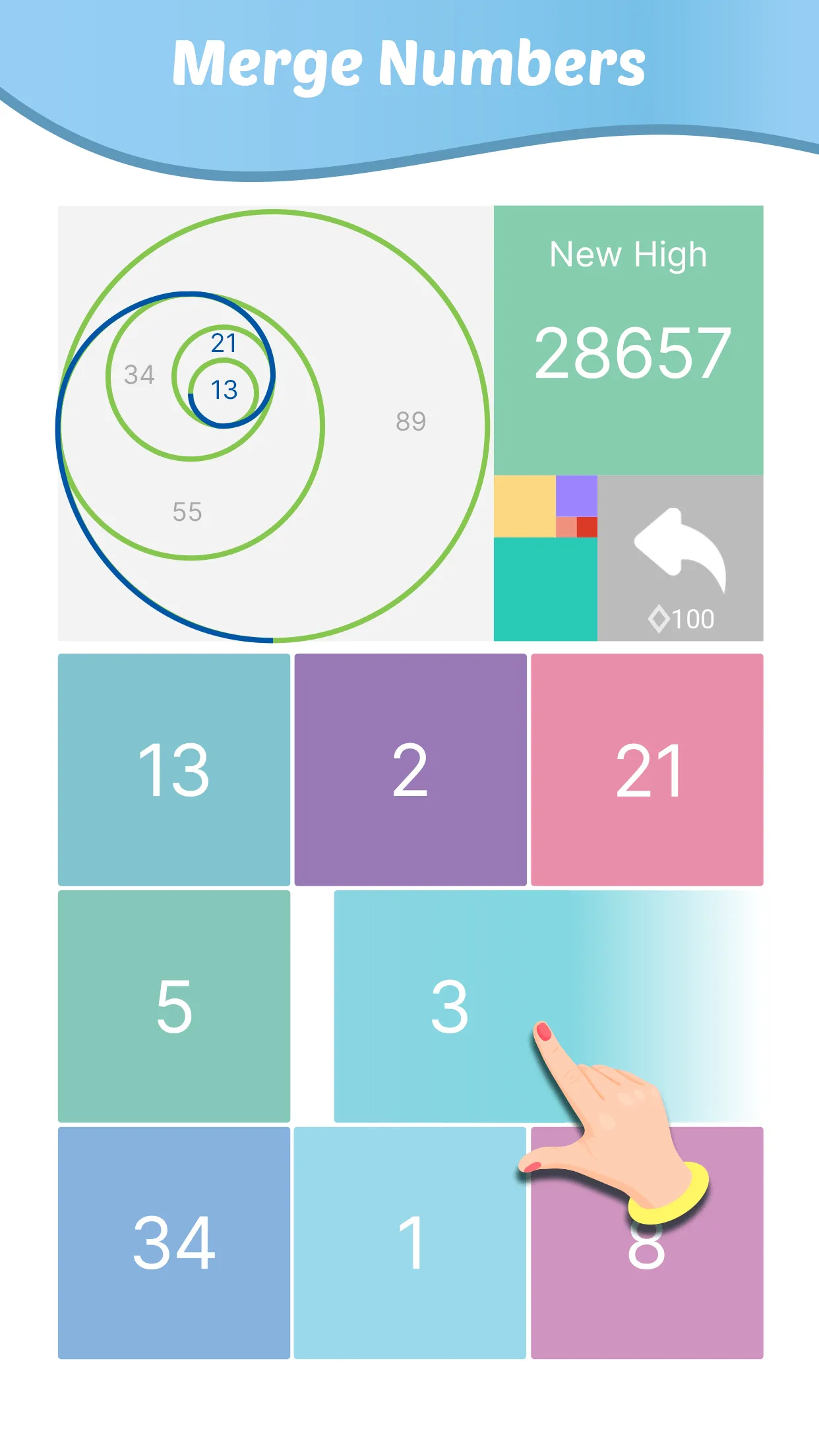 Fibo - Numbers Game | Indus Appstore | Screenshot