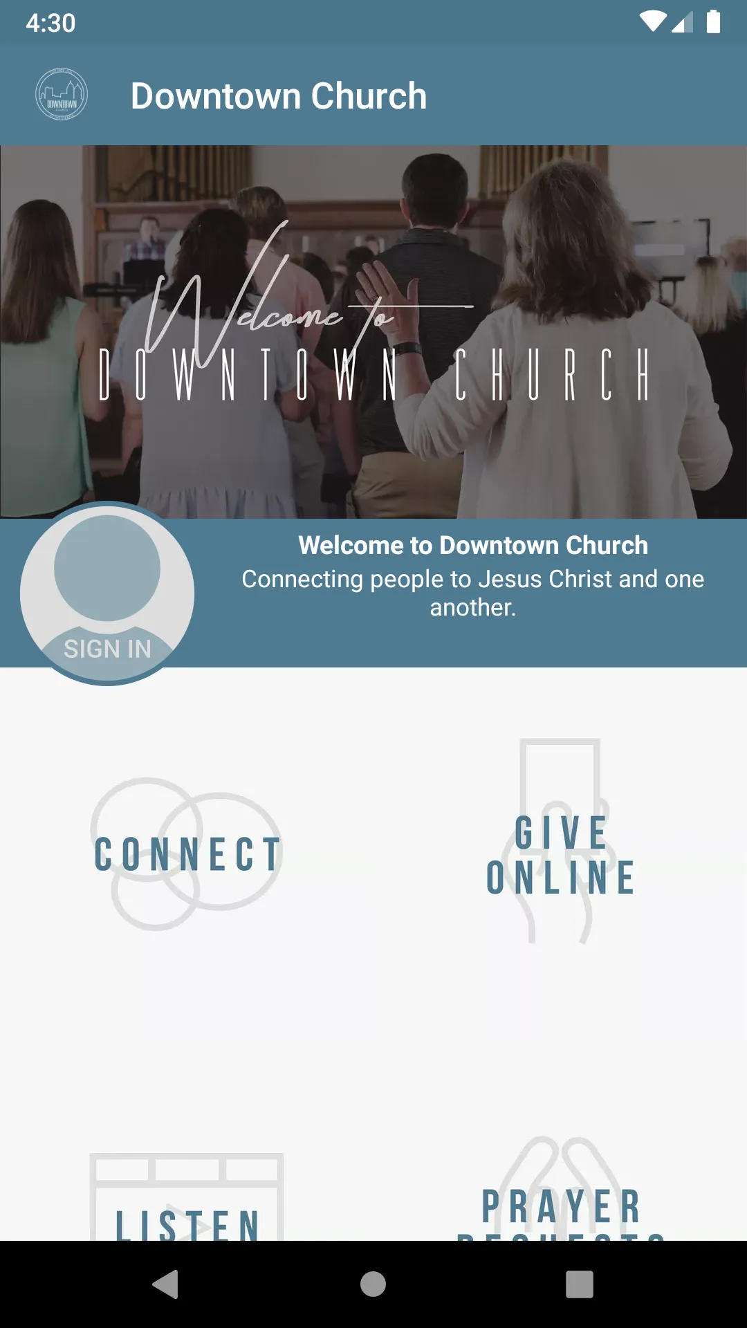 Downtown Church | Indus Appstore | Screenshot