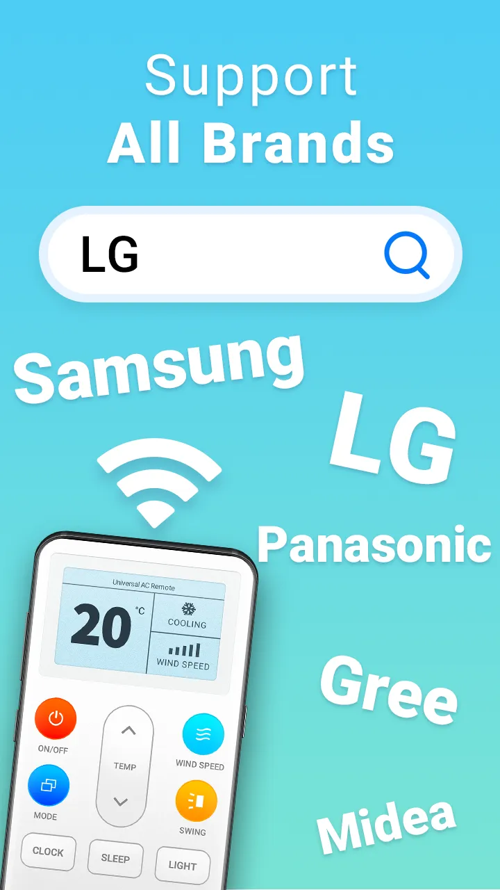 Universal AC Remote Control | Indus Appstore | Screenshot