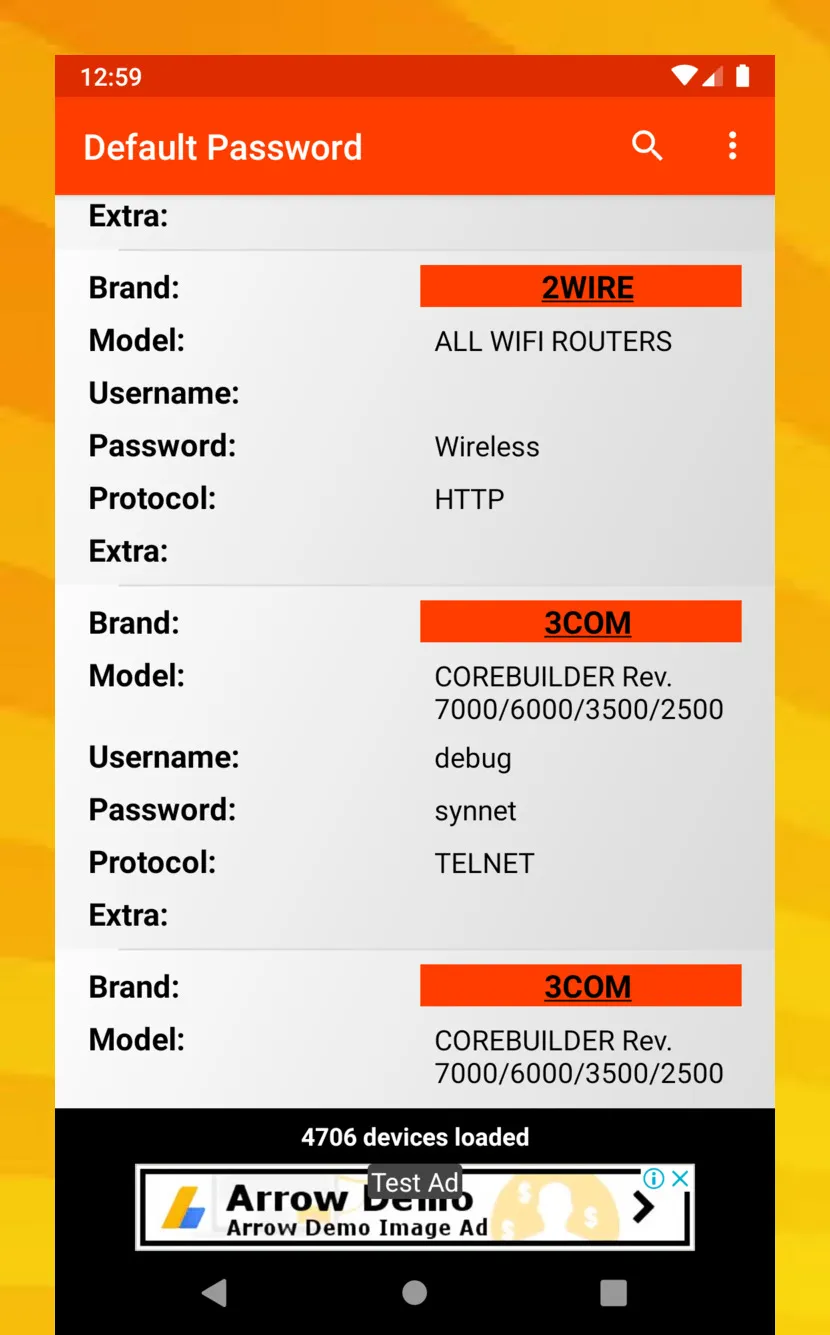 Router Default Password | Indus Appstore | Screenshot