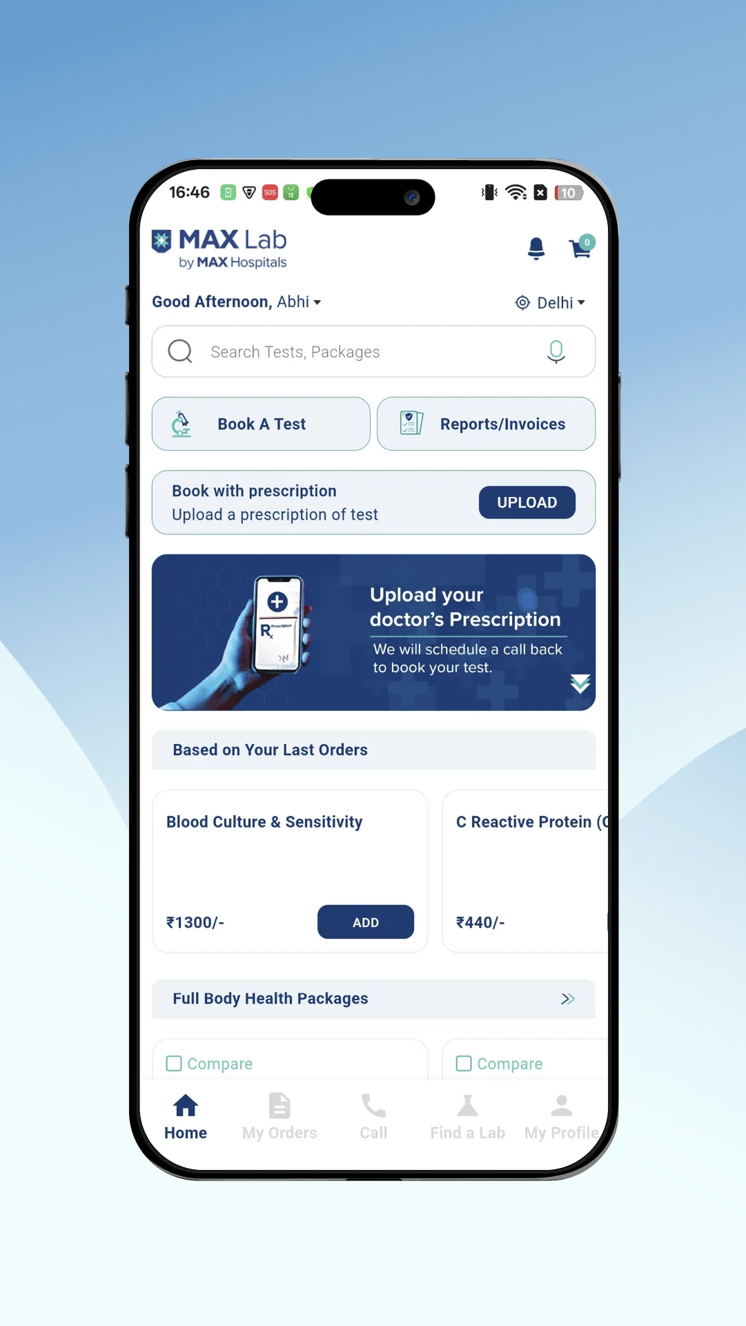 Max Lab - Blood Test | Indus Appstore | Screenshot
