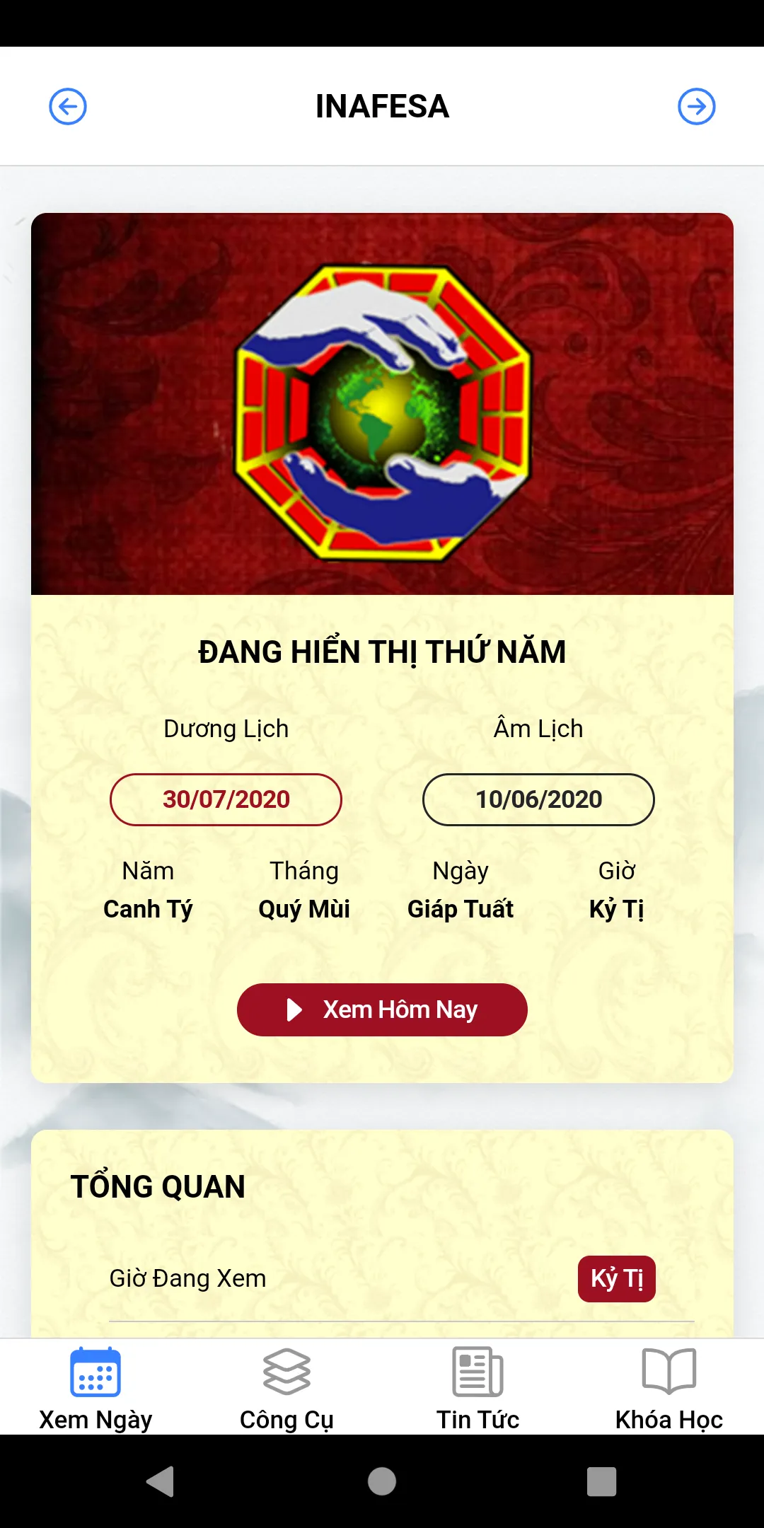 INAFESA - Công Cụ Phong Thủy | Indus Appstore | Screenshot