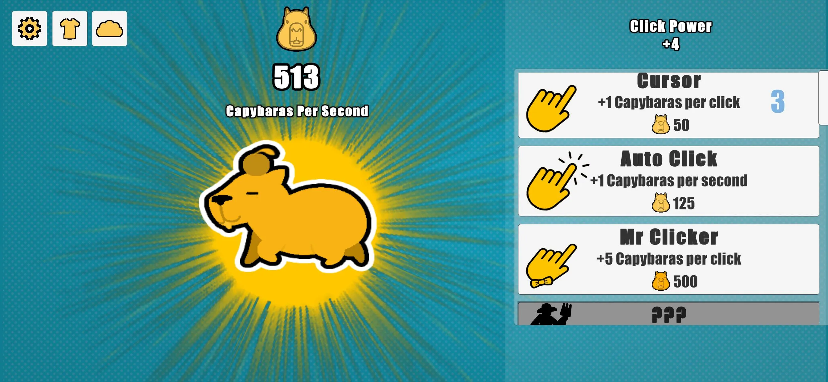 Capybara Clicker | Indus Appstore | Screenshot