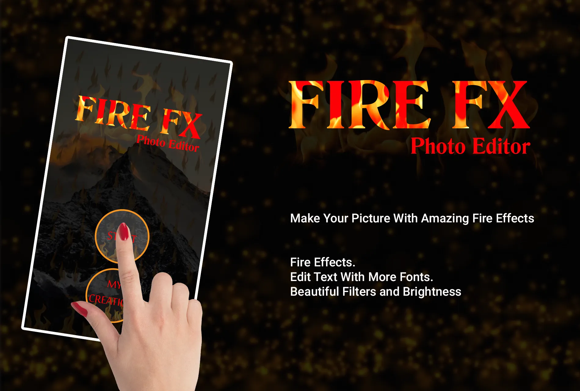 Fire FX Photo Editor | Indus Appstore | Screenshot