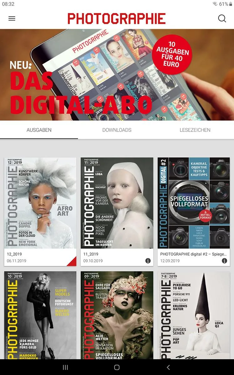 Photographie Magazin | Indus Appstore | Screenshot