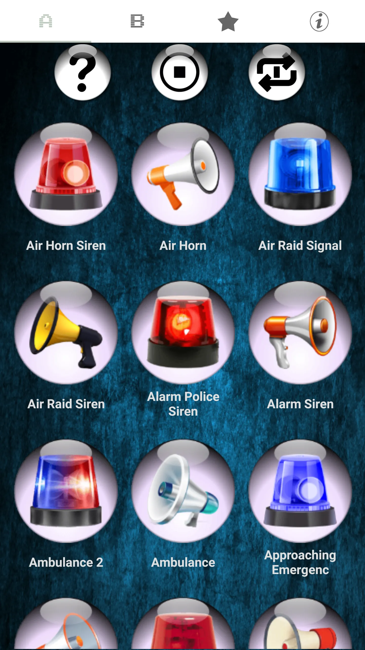 LOUD Emergency Ringtones | Indus Appstore | Screenshot