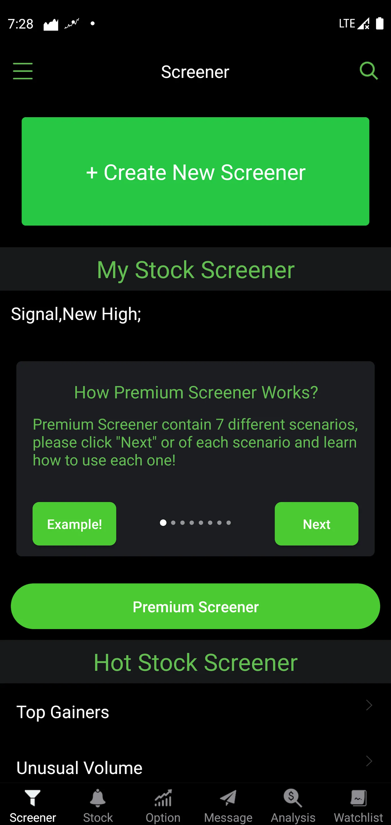 Stock Scanner - Market Mover | Indus Appstore | Screenshot