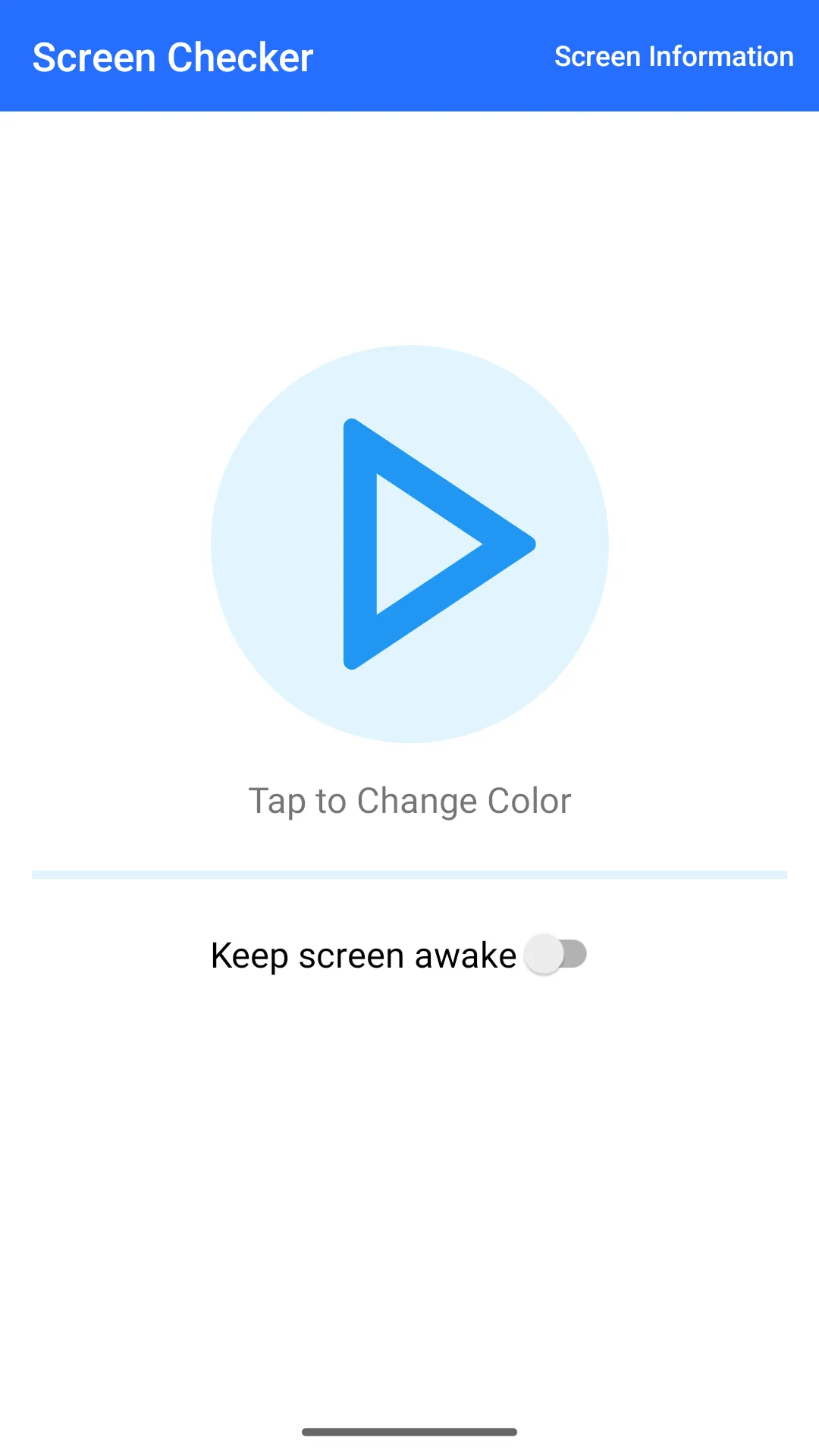 Screen Checker: Keep Screen On | Indus Appstore | Screenshot