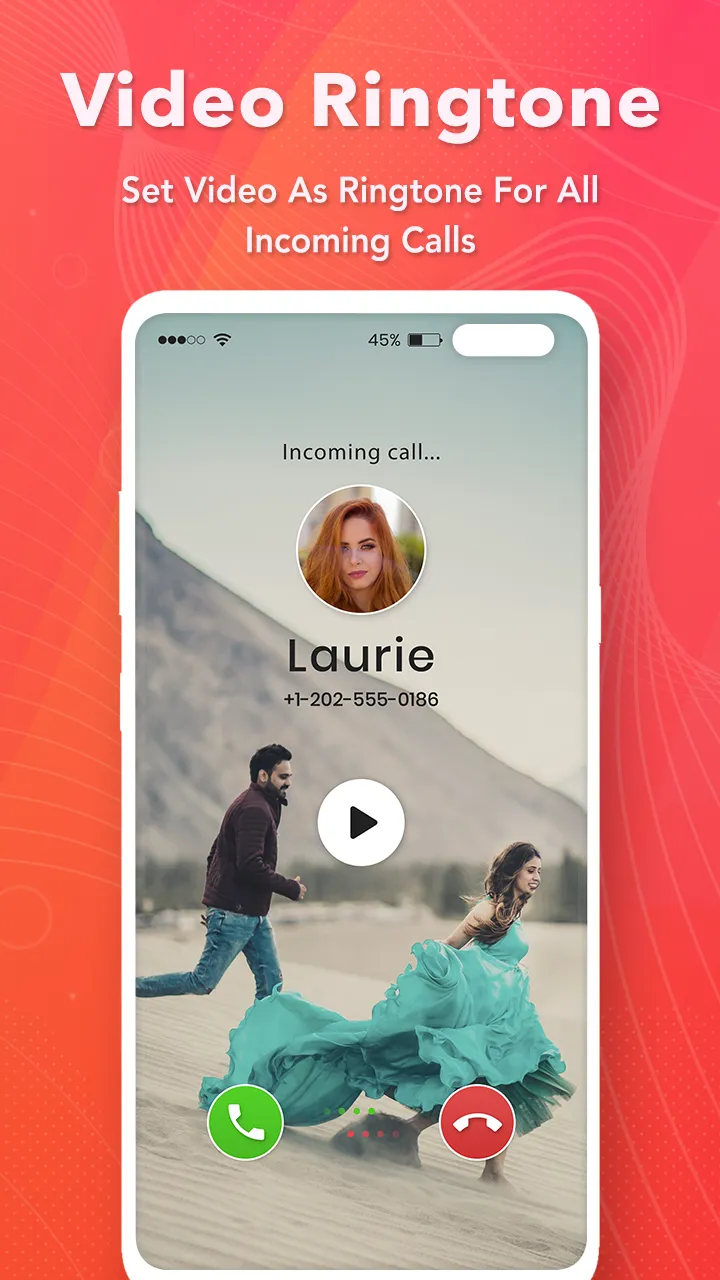 Full Screen Video Ringtone for | Indus Appstore | Screenshot