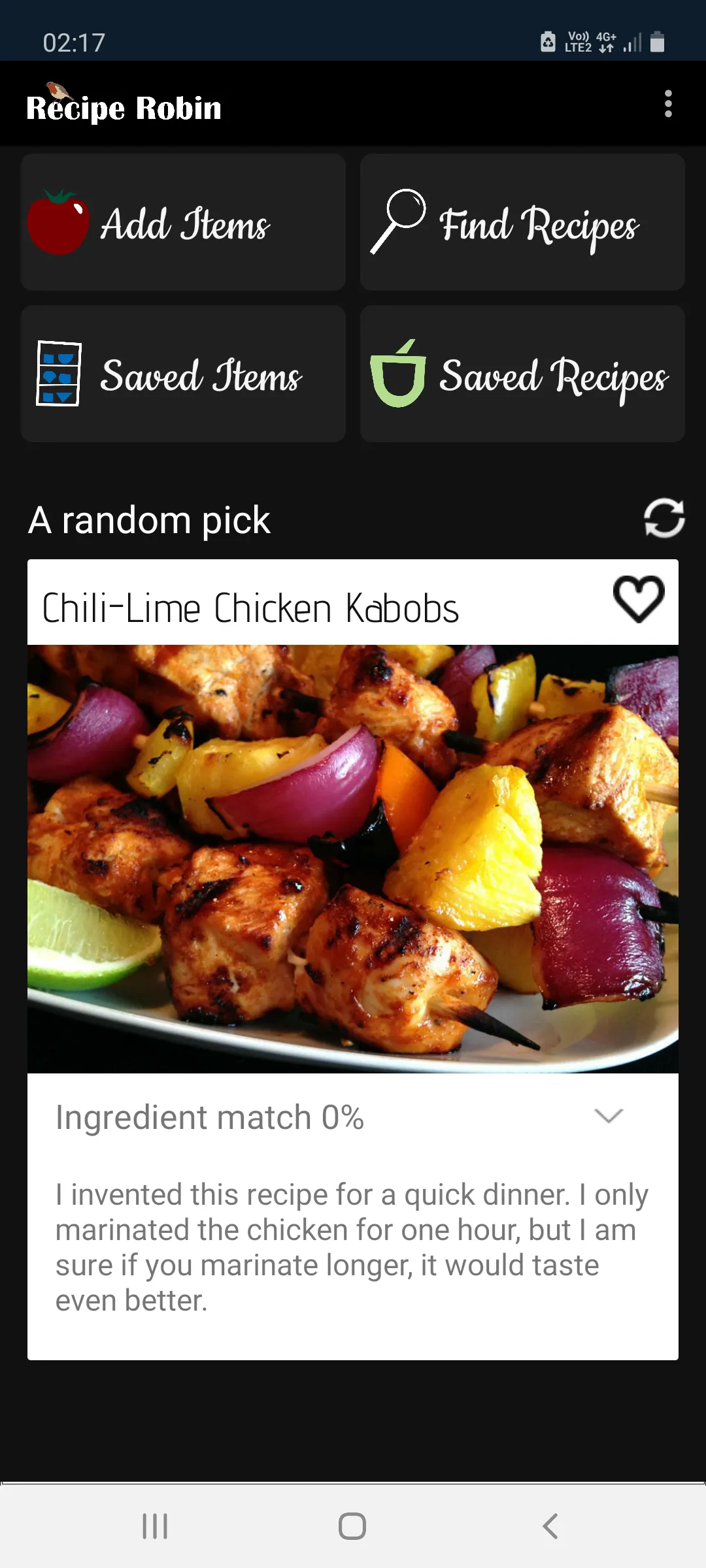 Recipe Robin | Indus Appstore | Screenshot