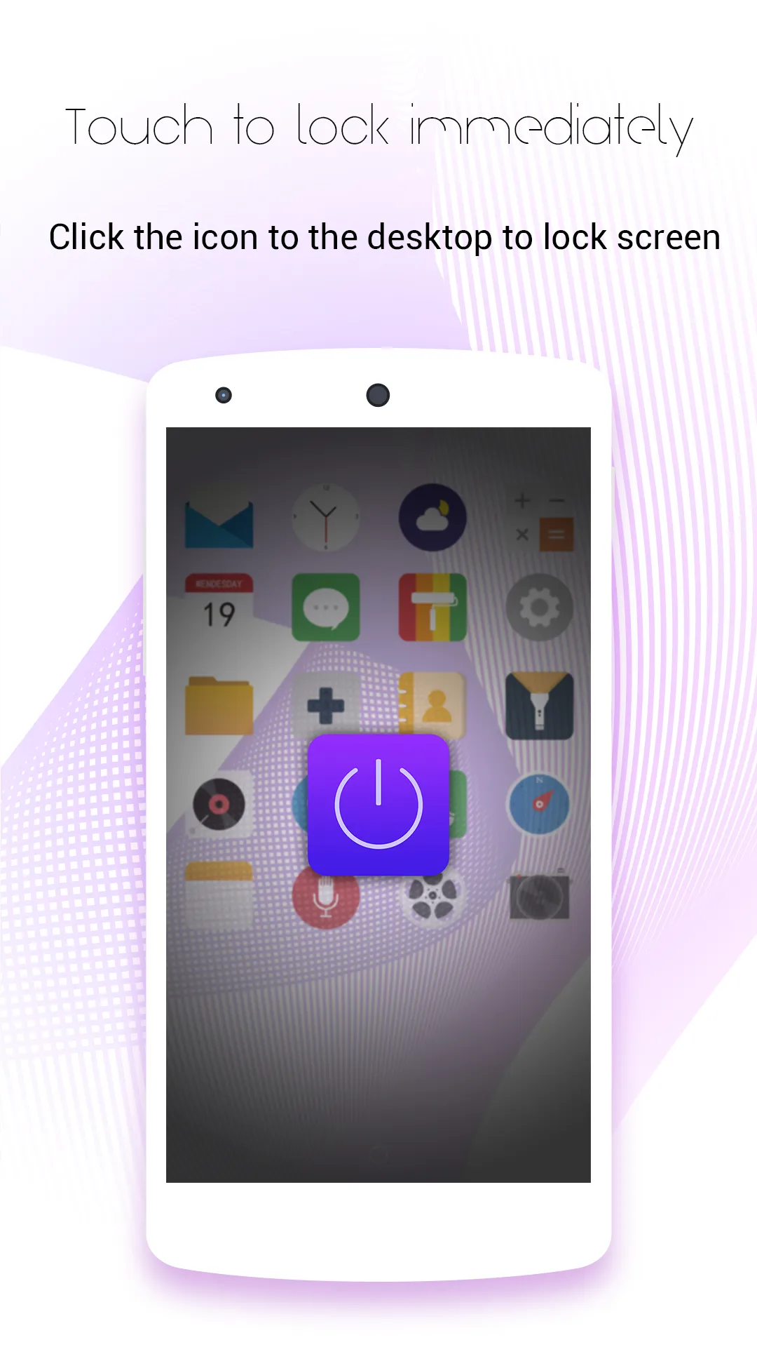 One Touch Lock Screen | Indus Appstore | Screenshot